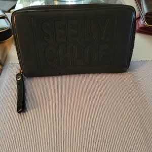 See By Chloe zippy wallet